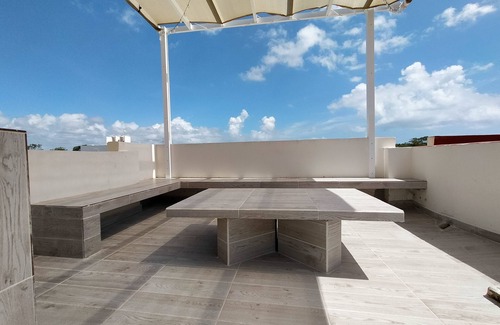 Puerto Juarez House | House in condo with pool and security 24 hours, 5 min from the beach, 300 mbps
