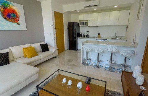 Gonzalo Guerrero Apartment | Lovely 1 Br apartment, 3 Blocks To Mamita's, Roof Pool Views, Bbq