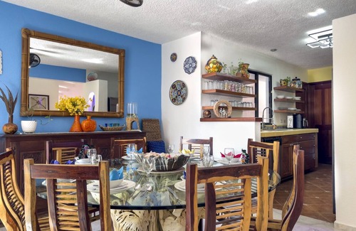Puerto Morelos House | Lovely 5 bedroom home steps away from the beach
