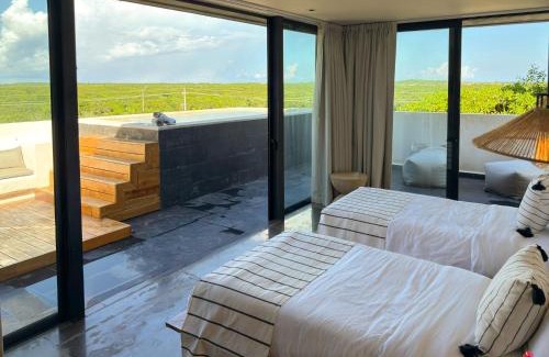 Playa Paraiso Apartment | Near the beach Exclusive PH with private pool coast view Humana