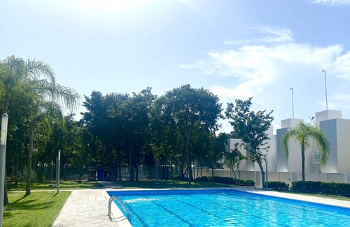 Puerto Juarez House | New 3 floor house Frontemare 3BR Wifi Park Pool