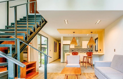 Tulum Condo | NEW Modern Bi-Level Condo Near Beach, Town, Ruins!