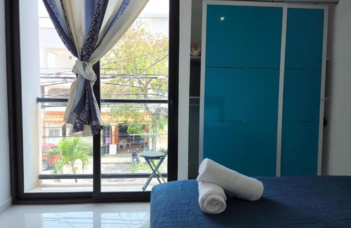 Luis Donaldo Colosio Apartment | Ocean and city view rooftop, apartment 2BR 101