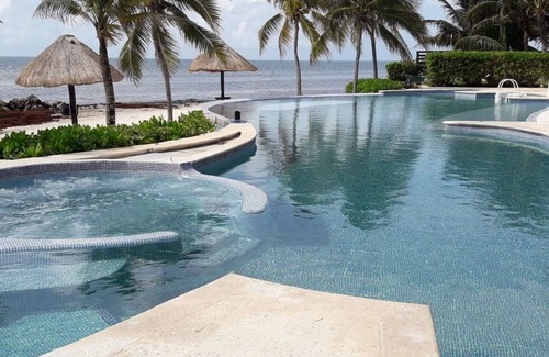 Puerto Morelos Condo | Peaceful Oceanfront Paradise - 100 Feet from Caribbean!