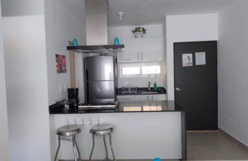 Puerto Juarez Apartment | Precioso Depto equipado 5 pers, playa del carmen