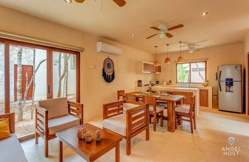 Tulum Villa | Private Rooftop Terrace Pool Lounge | 2 Cenotes Onsite