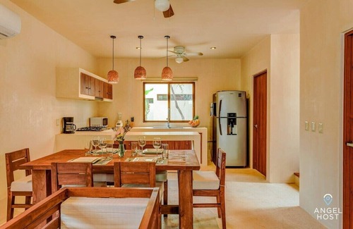 Tulum Villa | Private Rooftop Terrace Pool Lounge | 2 Cenotes Onsite