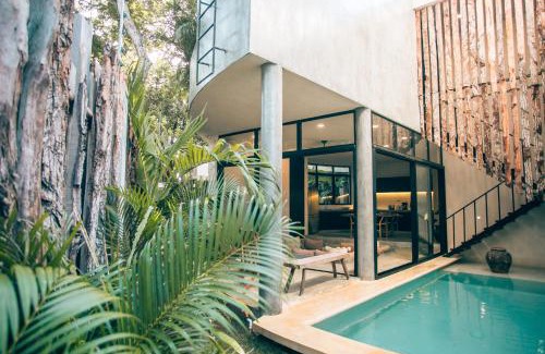 Tulum City Center Villa | Round Luxury Jungle Villa Priv Pool-Concierge 4A