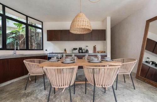 Tulum City Center Villa | Round Luxury Villa Private Pool & Jungle rooftop 2B