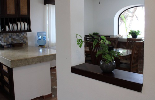 Soliman Bay House | Sandy Oceanfront Villa in Tulum Mesoamerican Reef near Cenote with 24/7 security