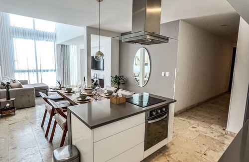 Downtown Apartment | Spacious Penthouse Condo with private roof top patio