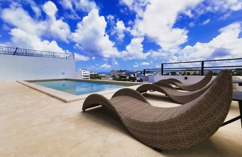 Zazil-ha Condo | Studio top location meters from the sea
