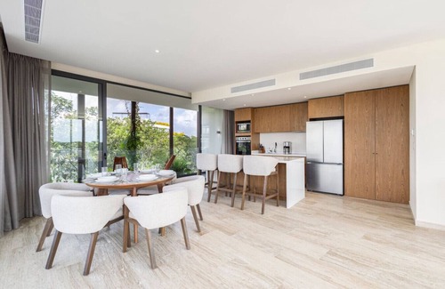 Tulum Apartment | Stunning 2BR PH | Private Pool, Gym & Concierge