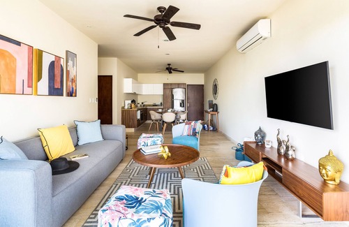 Ejidal Condo | ★ Stylish Condo ★ ✓Private Plunge Pool ✓300Mbps ✓Rooftop