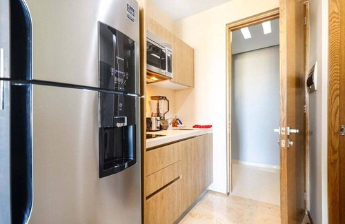Downtown Apartment | Stylish Studio with Top Amenities: Pets Welcome!