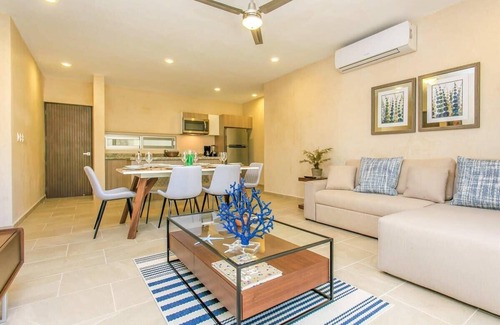 Zama Condo | Tulum Condo: Spa Tub, Beach & Town Access
