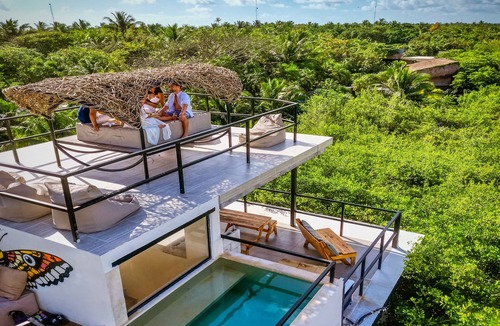 Zona Hotelera Apartment | 10 TULUM BEACH ! Bright, Spacious & Stylish KS Bed