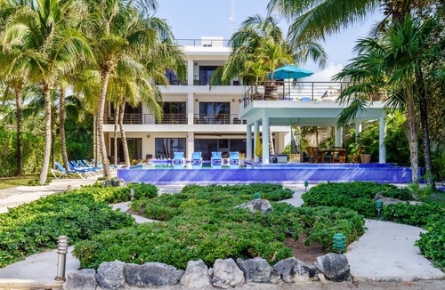 Akumal Villa | 13BDR BEACH-FRONT VILLA-PRIVATE CHEF INCL-WEDDINGS-BUSINESS RETREATS-FAMILY-GOLF