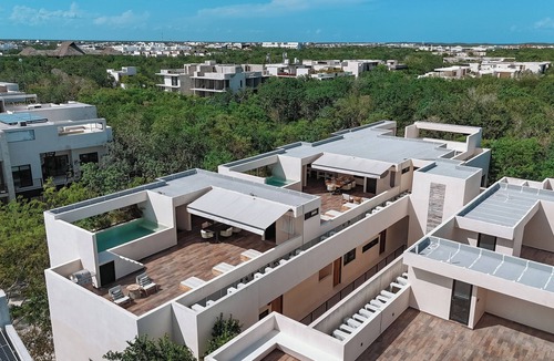 Tulum Apartment | 2 Penthouse Oasis + Rooftop Pool, Aldea Zama, Tulum