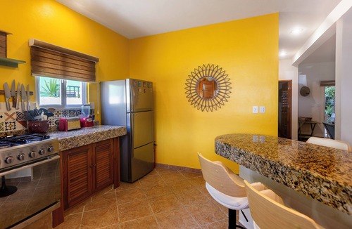 Puerto Morelos House | 3-Bedrm Home, King Beds, 3Min Walk to Beach, Rooftop Terrace & Pool, Restaurants