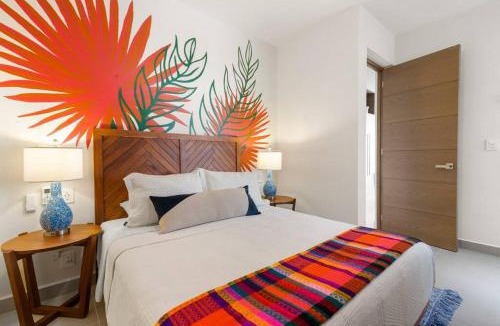 Akumal House | 3 bedroom luxury condo next to beach & pools, ac and internet