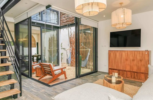 Ek Balam Village House | 3 Story Home, Private Roof Pool, Tropical Views