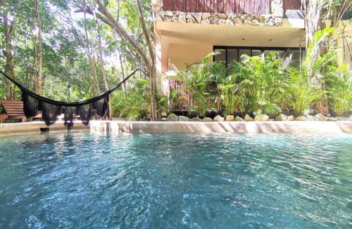Chemuyil Apartment | Agua & Selva luxury Jungle loft
