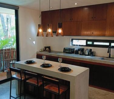 Chemuyil Apartment | Agua & Selva luxury Jungle loft
