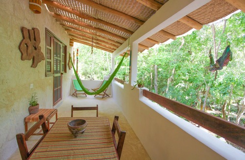 Downtown Cancun Cabin | Akumal, jungle cabin Nicteha