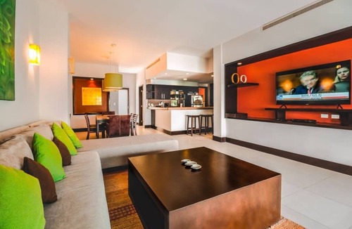 Downtown Condo | Aldea Thai Private pool penthouse with ocean view and huge terrace Beach access!
