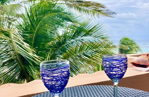 Akumal Condo | Amazing Sea Views, 2 Large Terraces w Hammocks, King Bed