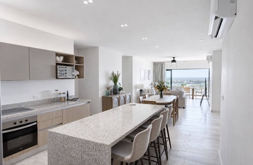 Progreso Municipality Condo | Amazing sunsets from the top of the Ocean