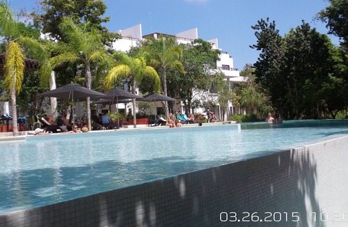 Akumal Condo | Amazing Tao loft overlooking the golf course.
