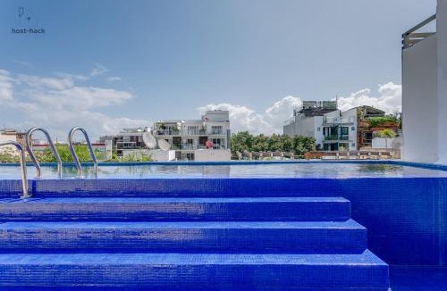 Gonzalo Guerrero Apartment | Aptartment with Patio, Rooftop & Pool Close to the Beach - Danzamar 2
