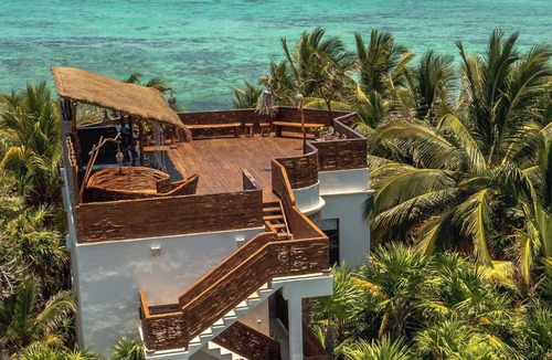 Ek Balam Village Villa | Beach front Paradise | Casa NFT Tulum-Soliman Bay