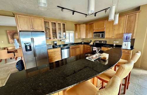 Costa Maya House | Beachfront 3 bedroom, 3-1/2 bath home steps from the sand, pool & pier!