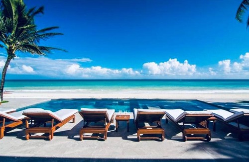 Playacar Fase I Villa | Beachfront All Inclusive Luxe Playacar Phase I - 7 BR.