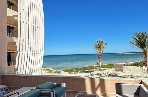 Telchac Puerto Condo | Beachfront condo in Progreso