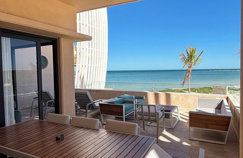 Telchac Puerto Condo | Beachfront condo in Progreso