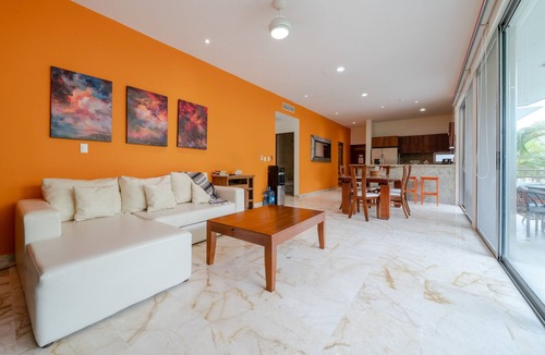 Luis Donaldo Colosio Condo | Beachside Condo with 2 BR, Rooftop, Pool - At Casa del Mar, Condo Clara