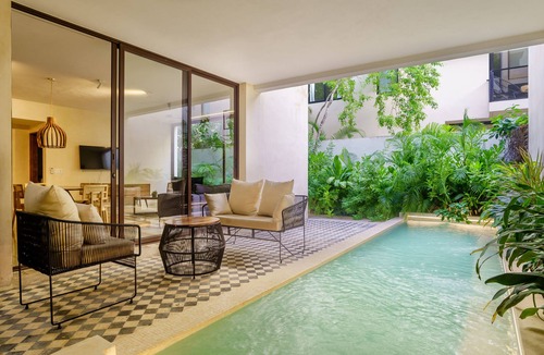 Tulum Apartment | Beautiful Garden Apartment With Private Pool for 10 pax