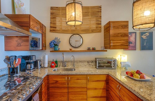 Akumal Condo | Beautiful ground level beachfront condo with AC, private terrace with pool!