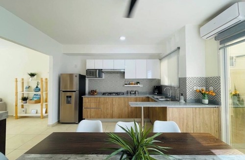 Puerto Juarez House | ☀️Beautiful house for large families/12 people🌴