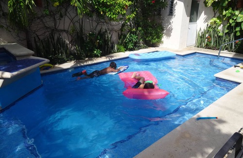 Colonia Andres House | Beautiful LARGE Private Home with Private Pool, Hot Tub, Party Deck