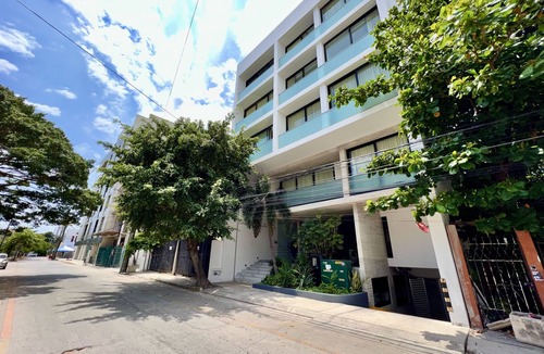 Playacar Fase I Apartment | Beautiful Studio with Roof Top Pool and Ocean Views