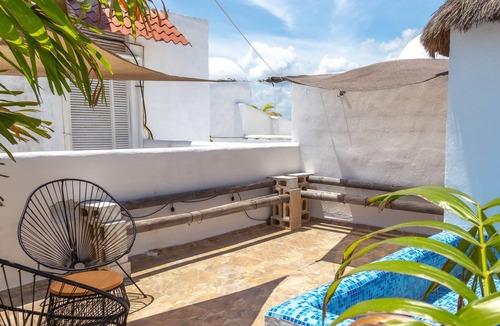 12th Street Apartment | Boho Chic 1 BR with Private Pool