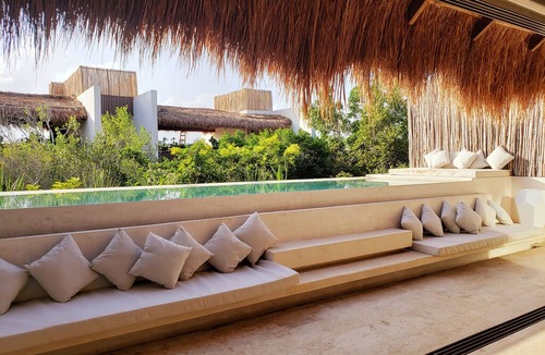 Zama Apartment | Boho Chic 2BR condo by Happy Address