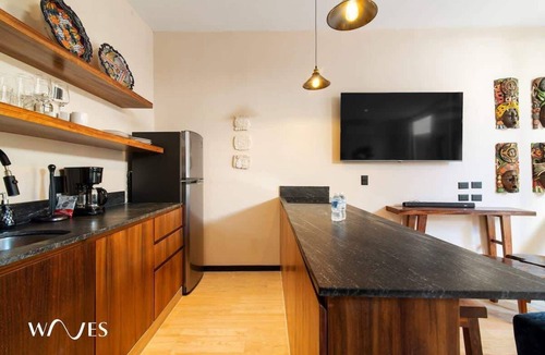 La Veleta Condo | Boho Chic style | Cozy | Great Located | Roof Garden
