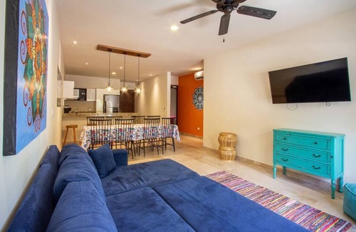 Tulum Condo | Boho, condo beach 1 mi away, private terrace