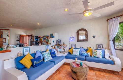 Akumal Condo | Caribbean charm with great ocean view, AC, WiFi and daily maid service!